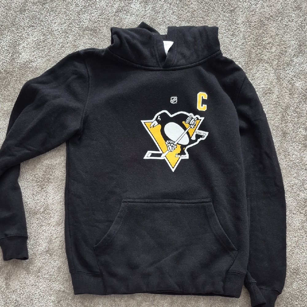 Black Penguins Hoodie- Great Condition!